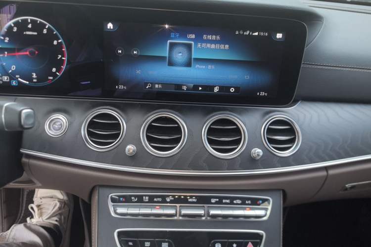 Used Mercedes-Benz E-Class 2021 Restyled E 300 Sport Edition Audio And AC Panel