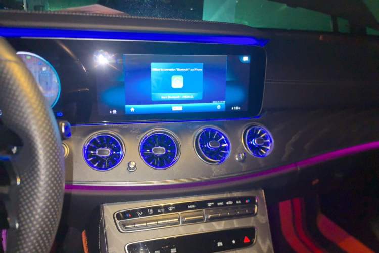 Used Mercedes-Benz E-Class 2021 Facelift E 300 L Stylish Edition Audio And AC Panel