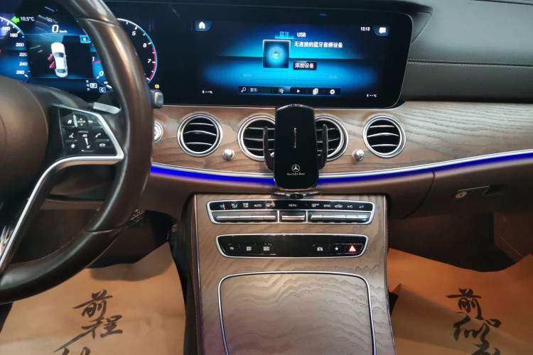 Used Mercedes-Benz E-Class 2021 Facelift E 300 L Stylish Edition Audio And AC Panel