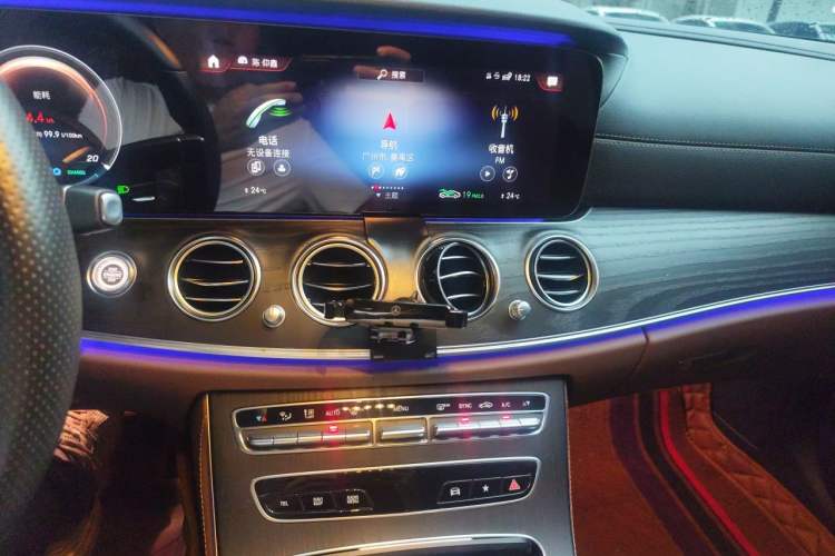 Used Mercedes-Benz E-Class 2021 E 260 L Sport Edition Audio And AC Panel
