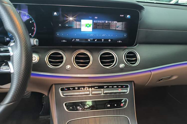 Used Mercedes-Benz E-Class 2021 Facelift E 260 L Sport Edition Audio And AC Panel