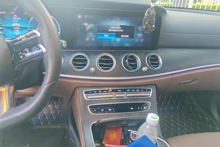 Used Mercedes-Benz E-Class 2021 E 300 L Sport Premium Edition Audio And AC Panel