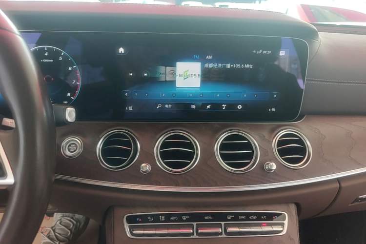 Used Mercedes-Benz E-Class 2021 Facelift E 260 L Audio And AC Panel