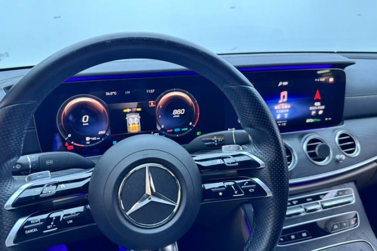 Used Mercedes-Benz E-Class 2021 E 260 L Sport Edition Audio And AC Panel