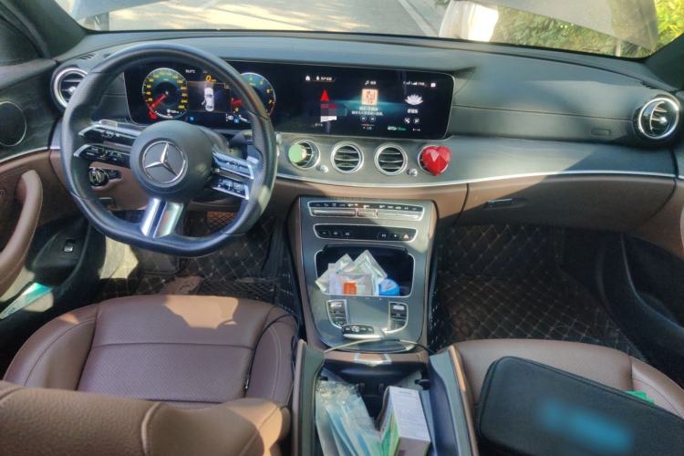 Used Mercedes-Benz E-Class 2021 E 300 L Sporty and Stylish Model Center Console
