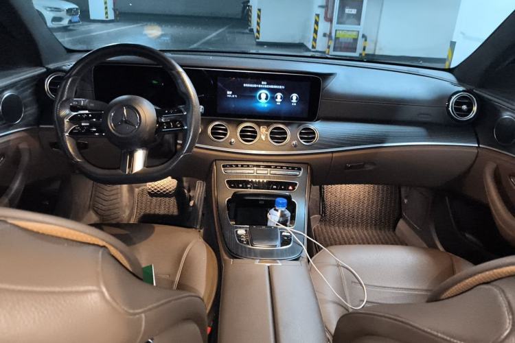 Used Mercedes-Benz E-Class 2021 E 300 L Sporty and Stylish Model Center Console