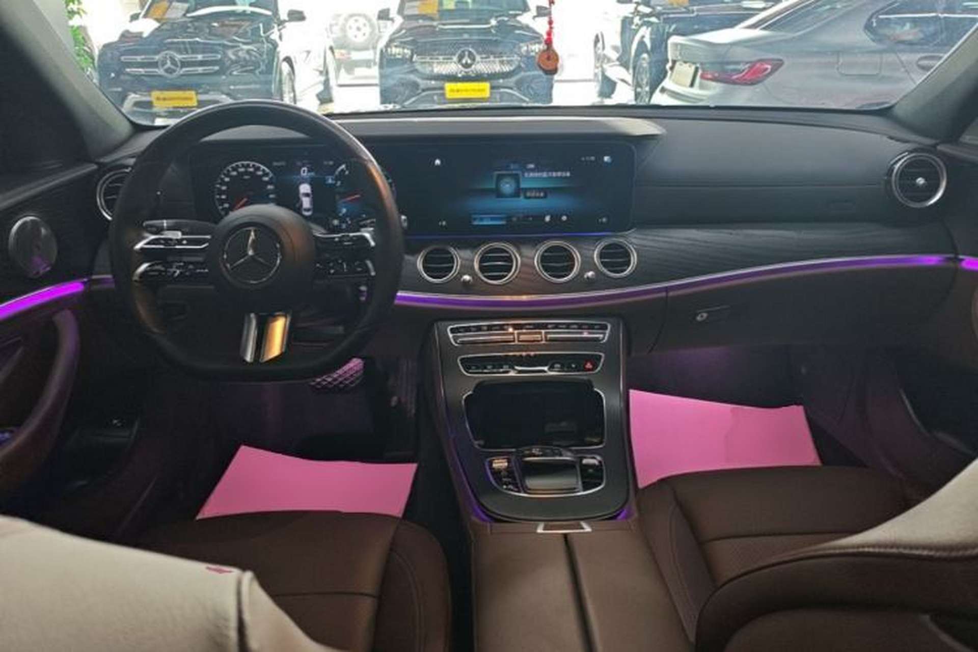 Used Mercedes-Benz E-Class 2021 Restyled E 300 L Sporty and Stylish Edition Center Console