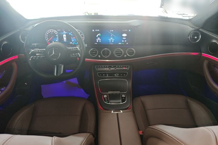 Used Mercedes-Benz E-Class 2021 E 300 L Sporty and Stylish Model Center Console