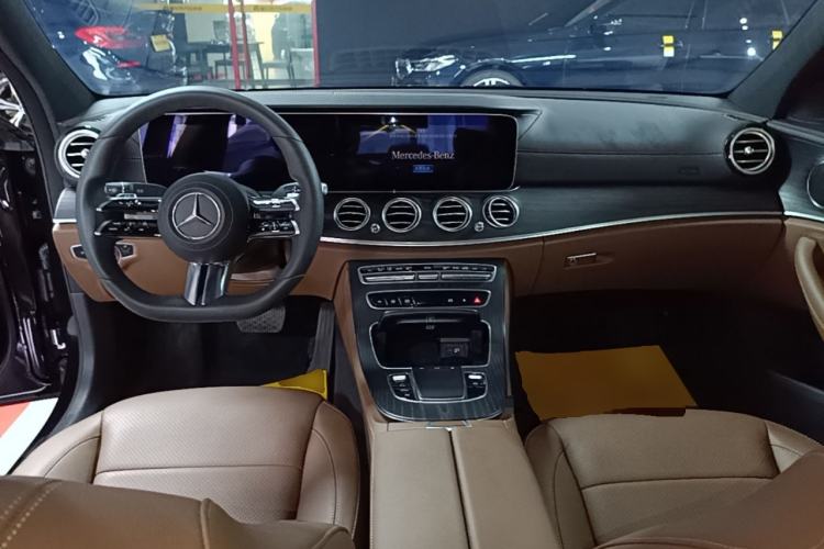 Used Mercedes-Benz E-Class 2021 E 300 L Sporty and Stylish Model Center Console