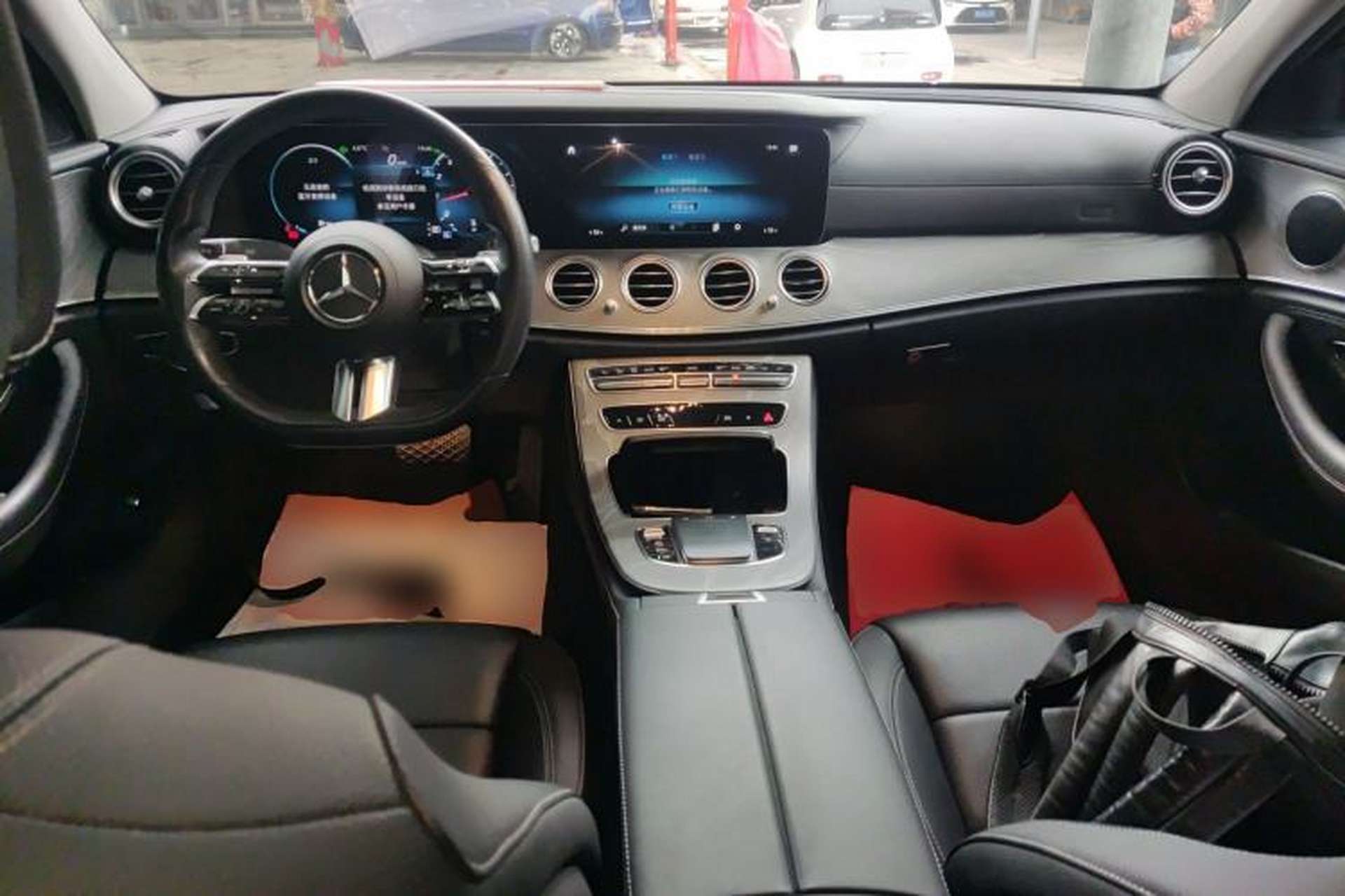 Used Mercedes-Benz E-Class 2021 E 300 L Sporty and Stylish Model Center Console