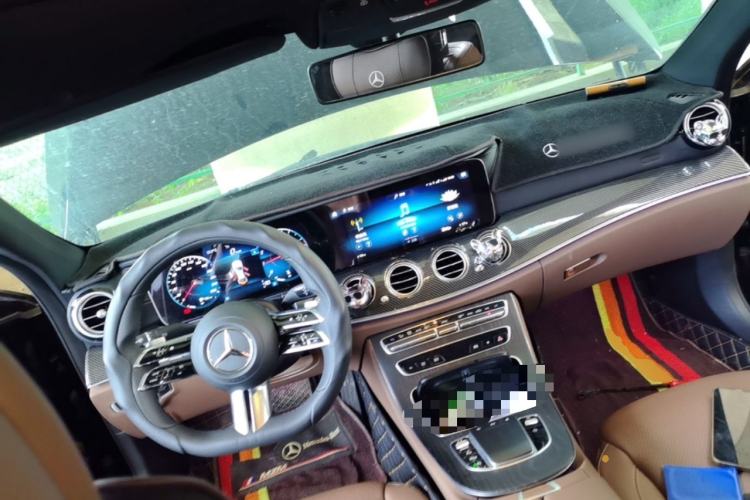 Used Mercedes-Benz E-Class 2021 Restyled E 300 L Sporty and Stylish Edition Center Console