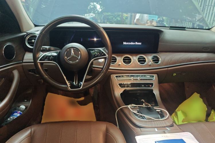 Used Mercedes-Benz E-Class 2021 E 300 L Sporty and Stylish Model Center Console