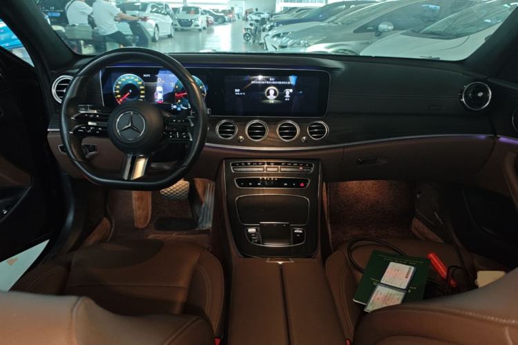 Used Mercedes-Benz E-Class 2021 E 300 L Sporty and Stylish Model Center Console