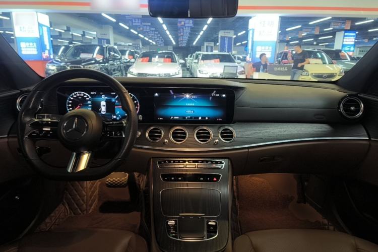 Used Mercedes-Benz E-Class 2021 E 300 L Sporty and Stylish Model Center Console
