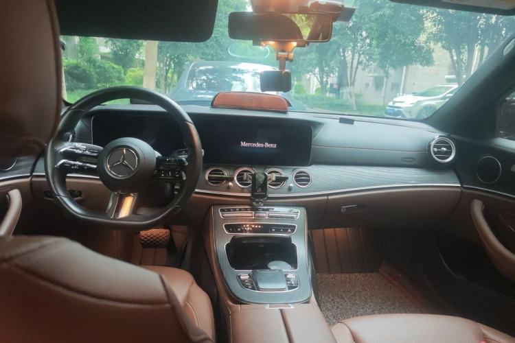 Used Mercedes-Benz E-Class 2021 E 300 L Sporty and Stylish Model Center Console