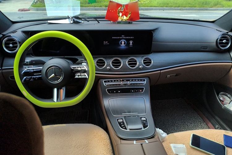 Used Mercedes-Benz E-Class 2021 E 300 L Sporty and Stylish Model Center Console