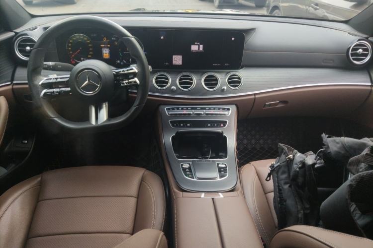 Used Mercedes-Benz E-Class 2021 E 300 L Sporty and Stylish Model Center Console