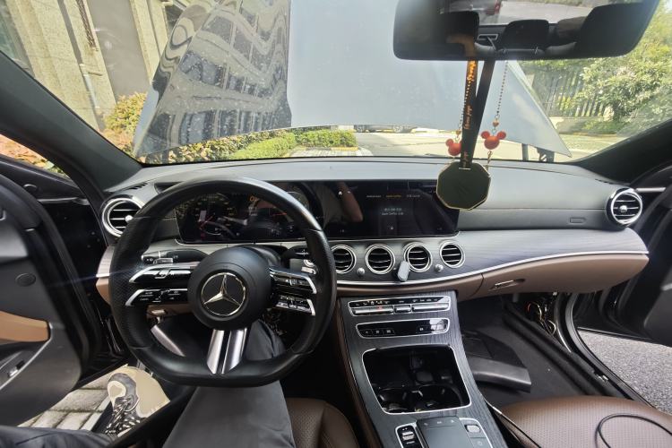 Used Mercedes-Benz E-Class 2021 E 300 L Sporty and Stylish Model Center Console