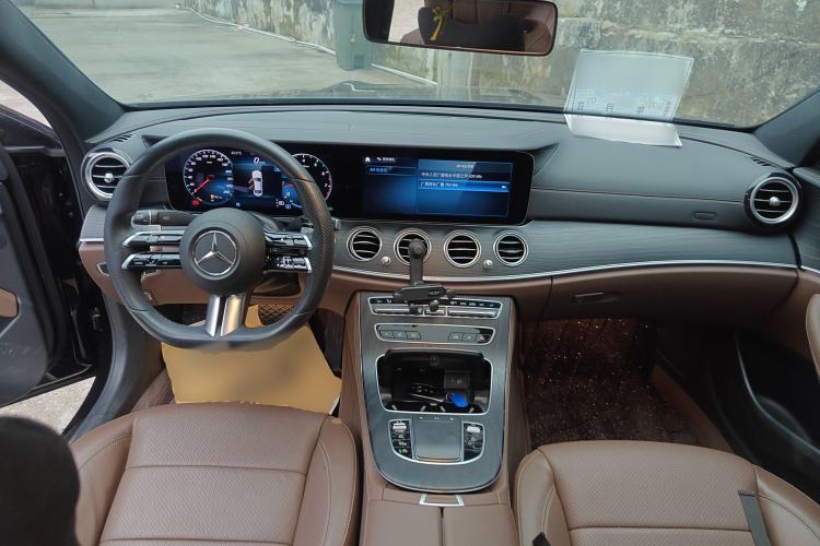 Used Mercedes-Benz E-Class 2021 E 300 L Sporty and Stylish Model Center Console