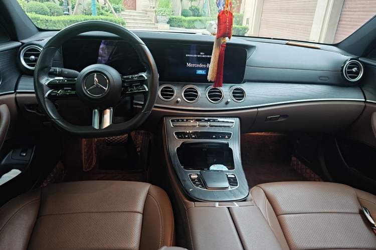 Used Mercedes-Benz E-Class 2021 E 300 L Sporty and Stylish Model Center Console