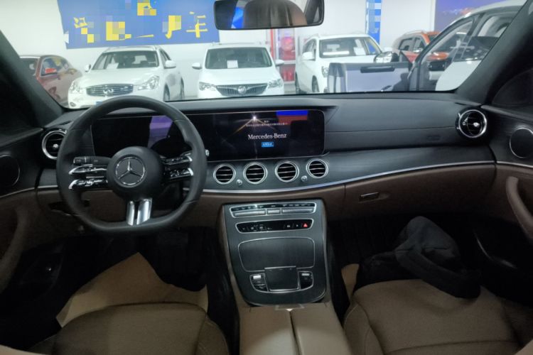 Used Mercedes-Benz E-Class 2021 E 300 L Sporty and Stylish Model Center Console