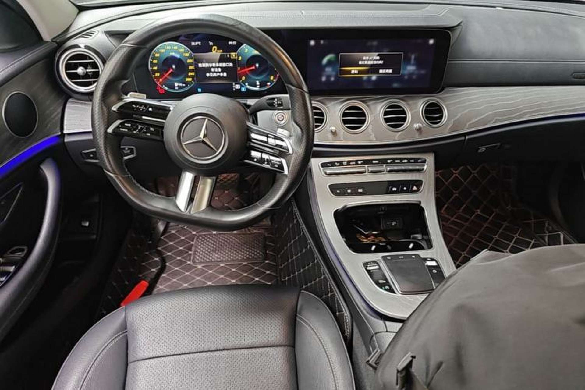 Used Mercedes-Benz E-Class 2021 E 300 L Sporty and Stylish Model Center Console