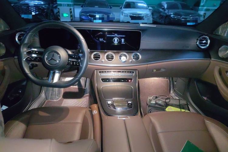 Used Mercedes-Benz E-Class 2021 E 300 L Sporty and Stylish Model Center Console