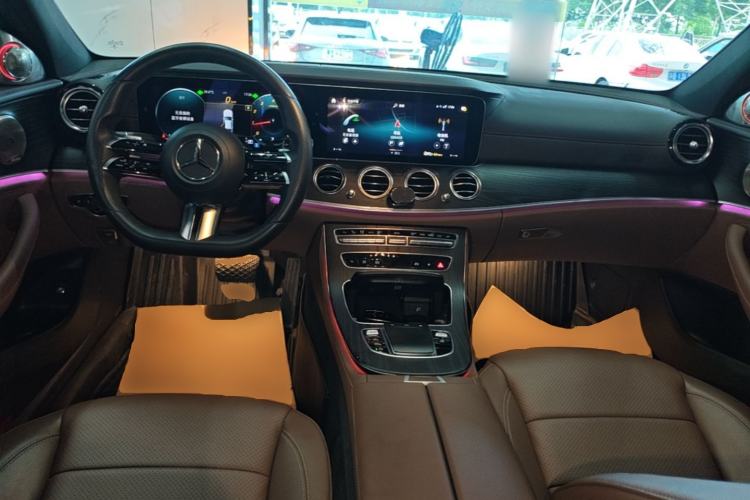 Used Mercedes-Benz E-Class 2021 E 300 L Sporty and Stylish Model Center Console