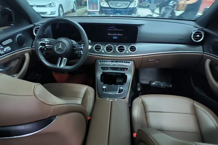 Used Mercedes-Benz E-Class 2021 E 300 L Sporty and Stylish Model Center Console