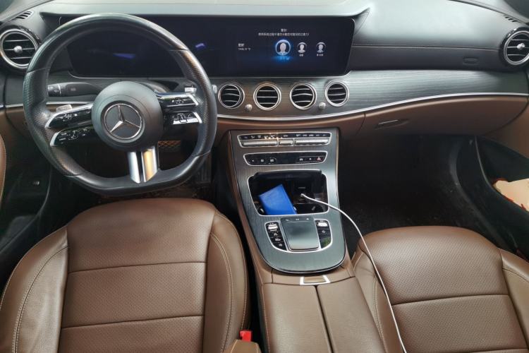 Used Mercedes-Benz E-Class 2021 E 300 L Sporty and Stylish Model Center Console