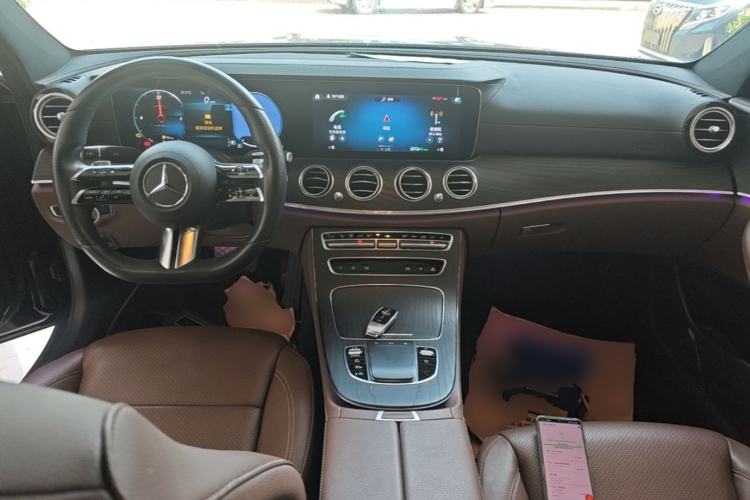 Used Mercedes-Benz E-Class 2021 E 300 L Sporty and Stylish Model Center Console