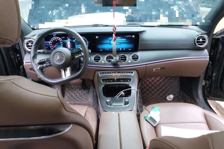 Used Mercedes-Benz E-Class 2021 E 300 L Sporty and Stylish Model Center Console