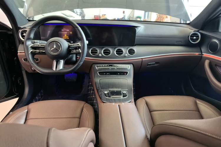 Used Mercedes-Benz E-Class 2021 E 300 L Sporty and Stylish Model Center Console