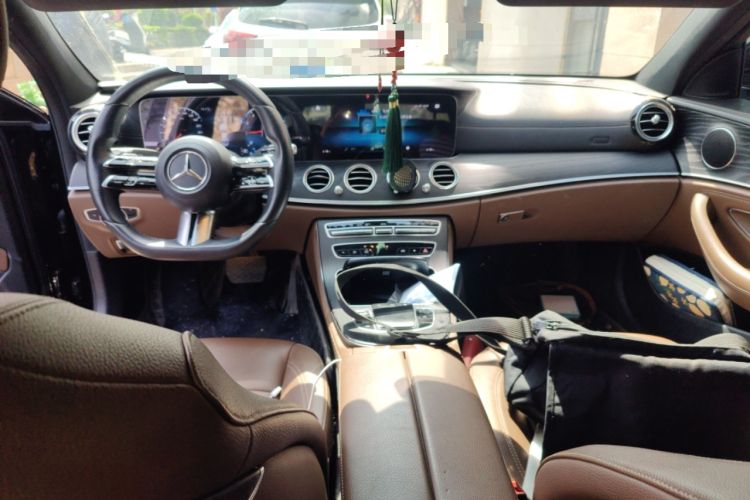 Used Mercedes-Benz E-Class 2021 E 300 L Sporty and Stylish Model Center Console