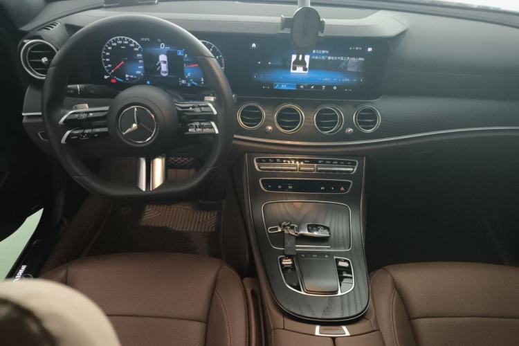 Used Mercedes-Benz E-Class 2021 E 300 L Sporty and Stylish Model Center Console