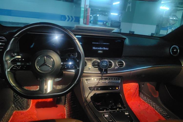 Used Mercedes-Benz E-Class 2021 E 300 L Sporty and Stylish Model Center Console