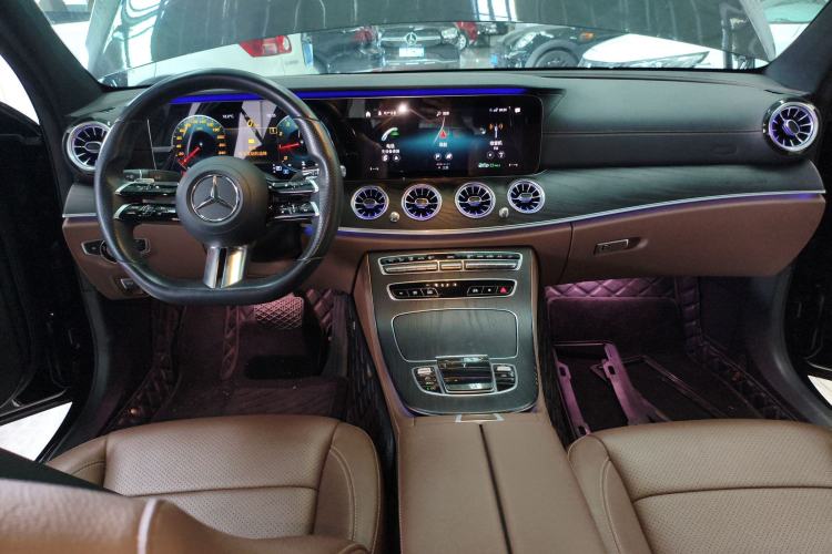 Used Mercedes-Benz E-Class 2021 E 300 L Sporty and Stylish Model Center Console