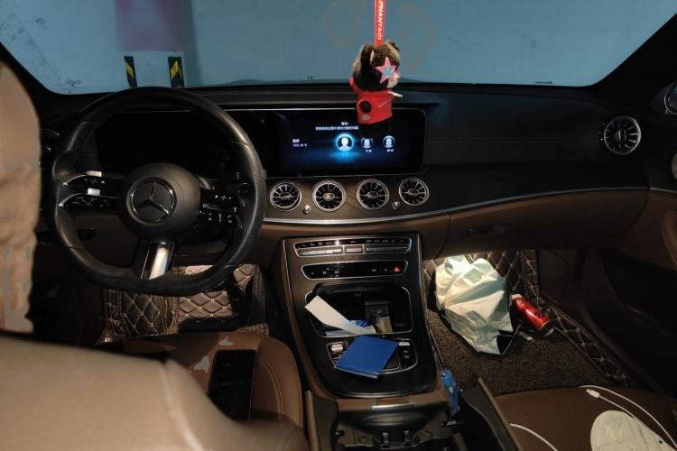 Used Mercedes-Benz E-Class 2021 Restyled E 300 L Sporty and Stylish Edition Center Console