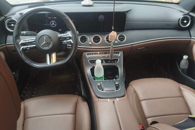 Used Mercedes-Benz E-Class 2021 E 300 L Sporty and Stylish Model Center Console