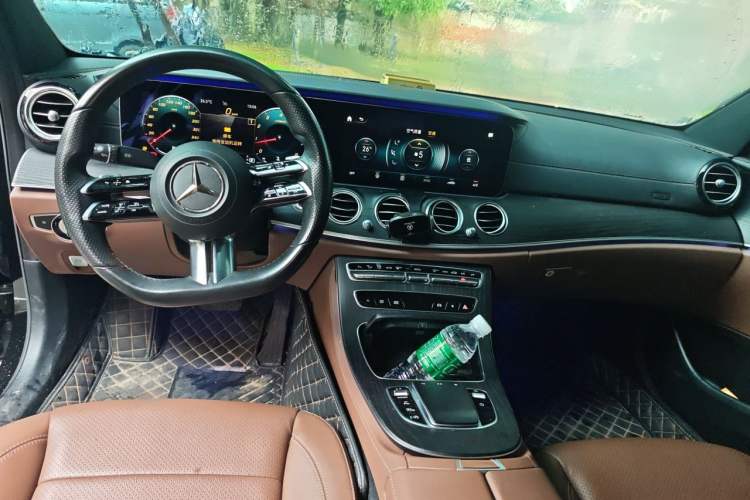 Used Mercedes-Benz E-Class 2021 E 300 L Sporty and Stylish Model Center Console