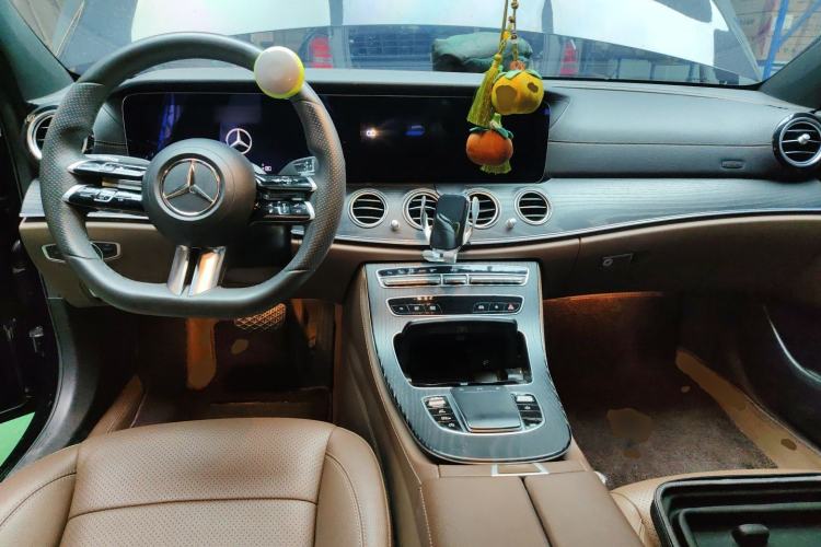 Used Mercedes-Benz E-Class 2021 E 300 L Sporty and Stylish Model Center Console