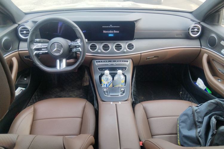 Used Mercedes-Benz E-Class 2021 E 300 L Sporty and Stylish Model Center Console