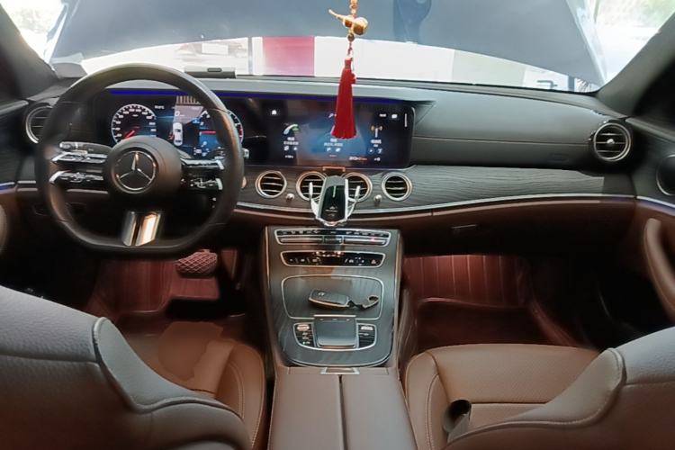 Used Mercedes-Benz E-Class 2021 E 300 L Sporty and Stylish Model Center Console