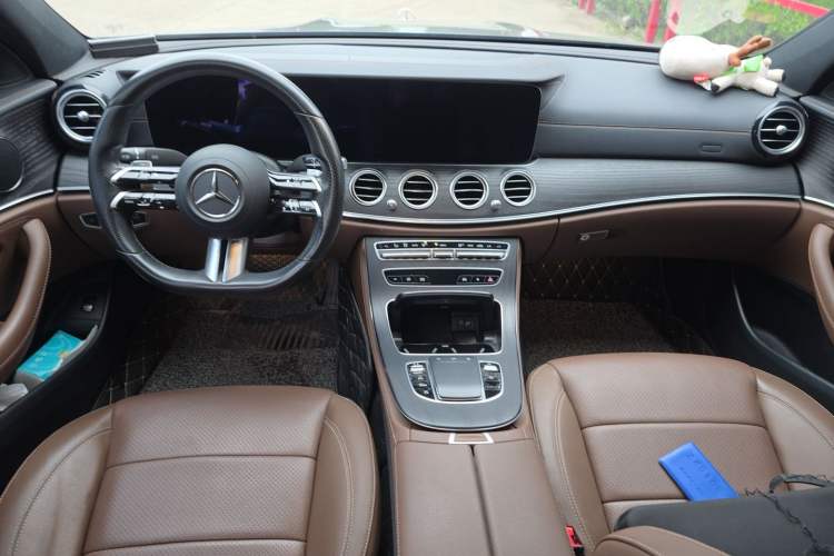 Used Mercedes-Benz E-Class 2021 E 300 L Sporty and Stylish Model Center Console