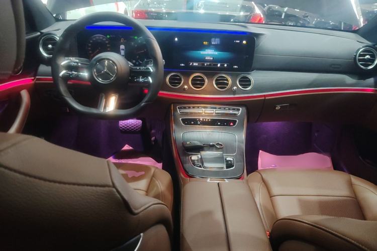 Used Mercedes-Benz E-Class 2021 E 300 L Sporty and Stylish Model Center Console