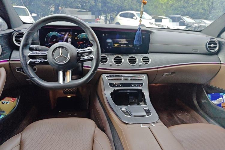 Used Mercedes-Benz E-Class 2021 E 300 L Sporty and Stylish Model Center Console