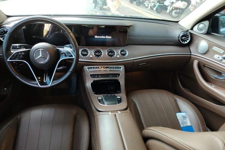 Used Mercedes-Benz E-Class 2021 E 300 L Sporty and Stylish Model Center Console