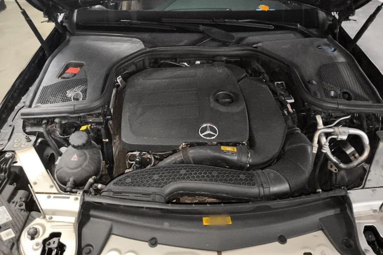 Used Mercedes-Benz E-Class 2021 E 300 L Sporty and Stylish Model Engine Bay