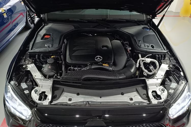 Used Mercedes-Benz E-Class 2021 E 300 L Sporty and Stylish Model Engine Bay