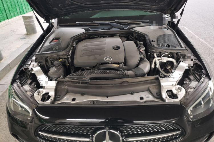 Used Mercedes-Benz E-Class 2021 Restyled E 300 L Sporty and Stylish Edition Engine Bay